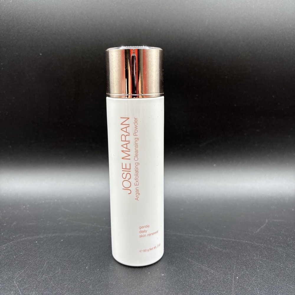 Josie Maran Argan Exfoliating Cleansing Powder Gentle Daily Skin Care 2 oz New